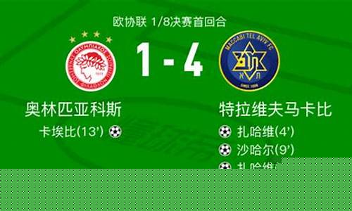 欧洲协会联赛特拉维夫马卡比队长苟且球直接破门